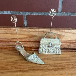 Purse & Shoe Picture Holder